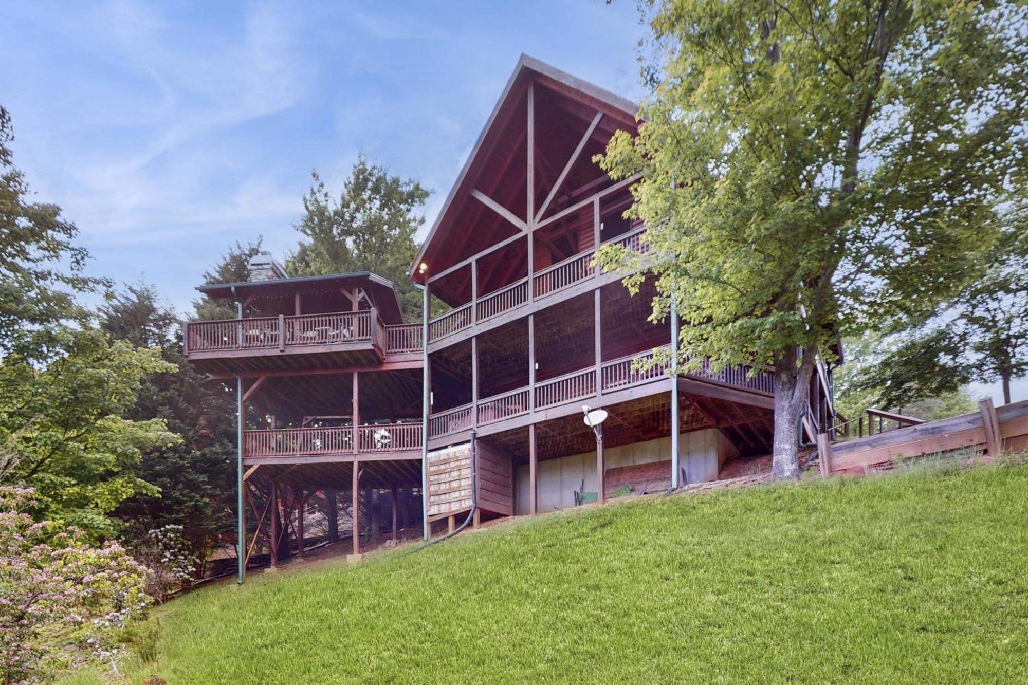 Lights Lodge Blue Ridge Bagian luar foto